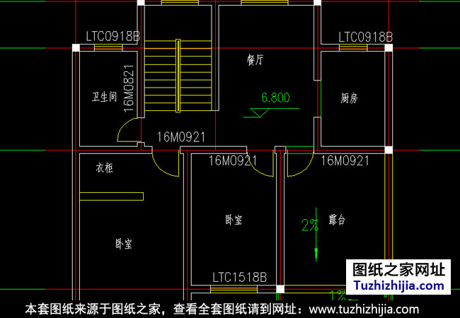 100平方米新农村住宅设计图纸