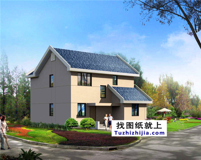 82平方米新农村自建两层房屋设计图,10X11米