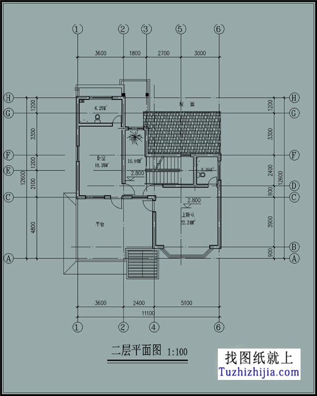 130平方米新农村两层房屋设计及外观图,11x12米
