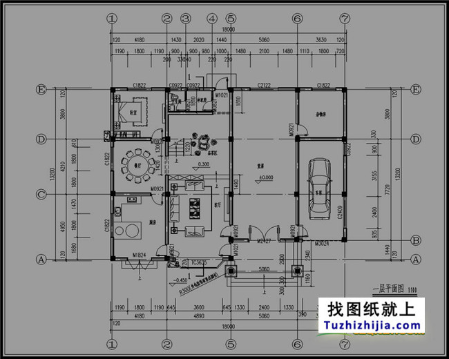 225平方米新农村三层别墅设计图及效果图