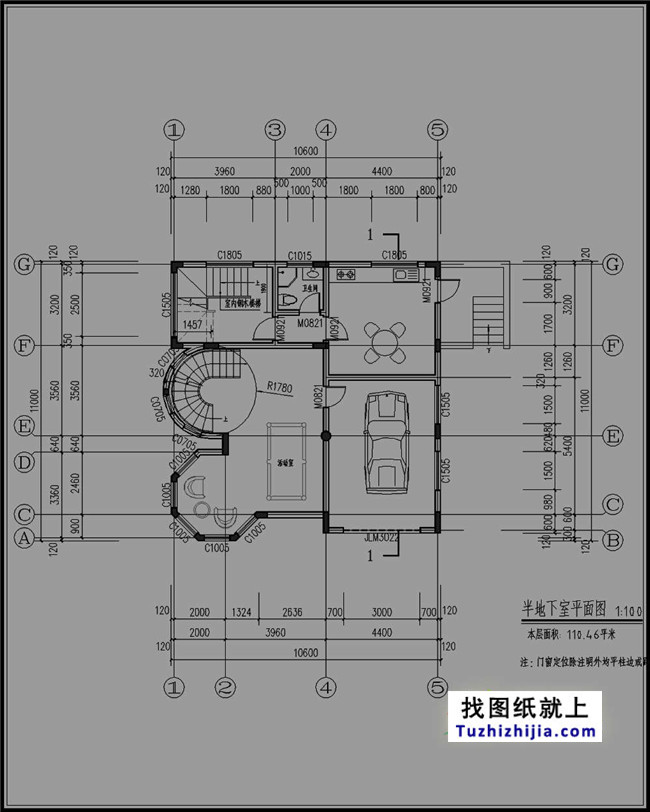 自建三层豪宅设计图纸,欧式风格,高端大气