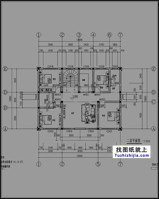150平方米三层农村房屋设计图(效果图+全套施工图)