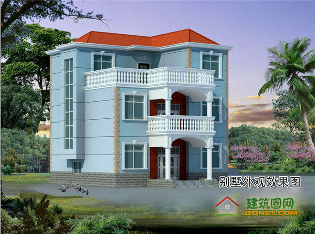 自建三层楼房设计图纸,新农村住宅图纸推荐