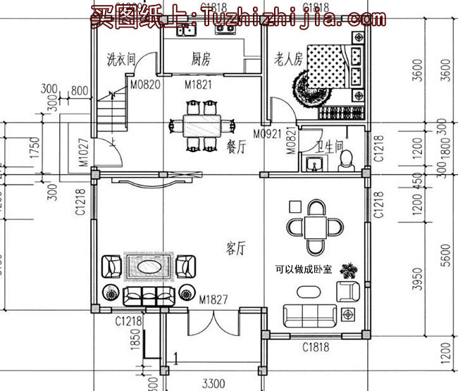 预算20万的农村三层房屋设计图方案，带外观效果图