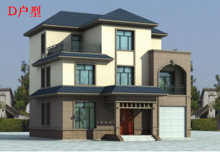<b>新农村三层房屋cad建筑设计图纸，砖混结构</b>