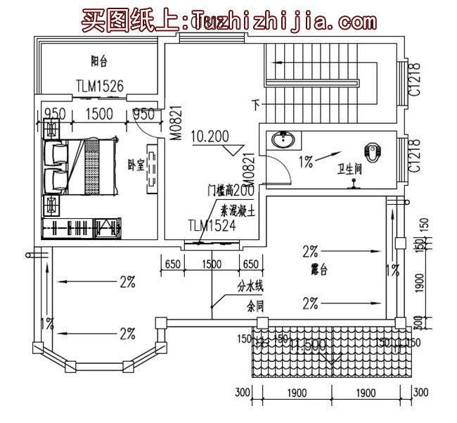 90平小户型四层房屋设计图，农村自建别墅推荐