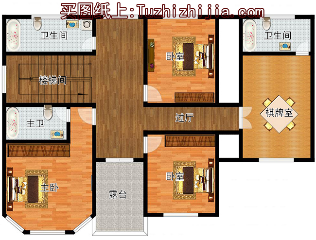 最新设计的农村二层自建房屋设计图，占地180平米，经济实用