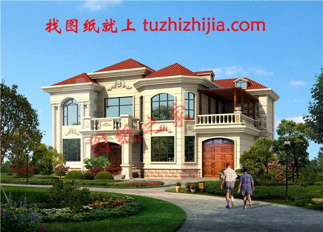 农村二层自建别墅设计图纸，带你体验家的温馨