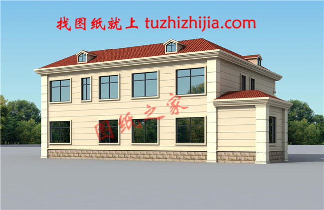 农村二层自建别墅设计图纸，带你体验家的温馨