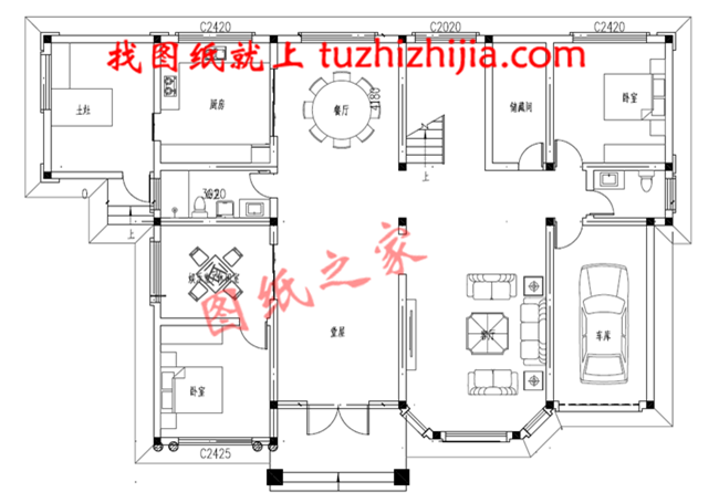 农村二层自建别墅设计图纸，带你体验家的温馨