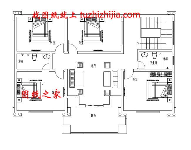 带地下室二层精致欧式小别墅图片，占地160平米左右