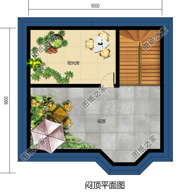 80平方米二层房屋设计图，造价10万左右