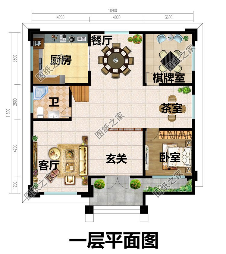 新农村住宅设计图纸含效果图