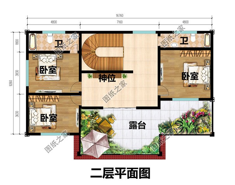 二层现代简欧式别墅