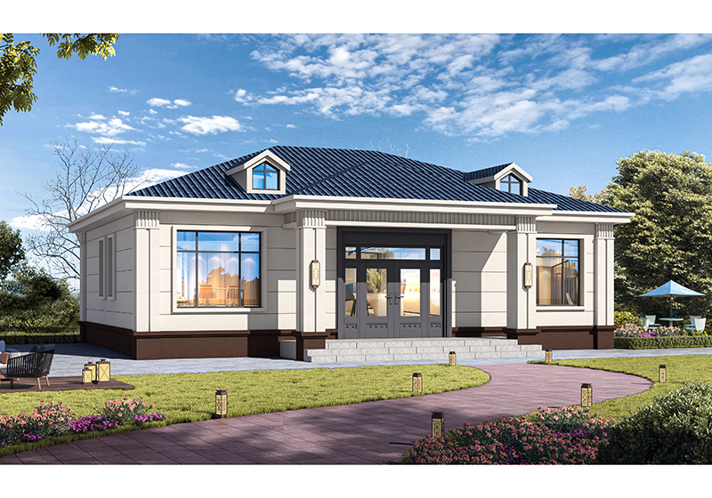 <b>简约实用农村自建房户型图，美观经济又通透，南北通透住得爽！</b>